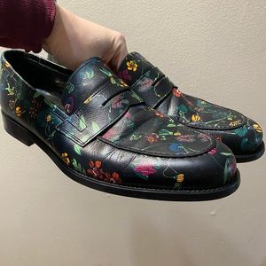 Paul smith wolf floral planet loafers mens uk 11/euro 45